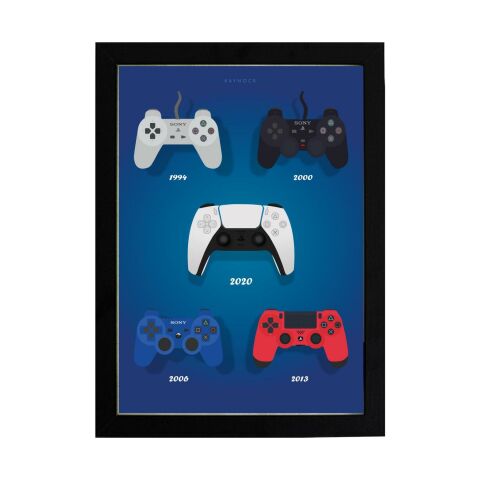 Playstation Poster Tablo 30 x 42cm - Çerçevesiz Poster