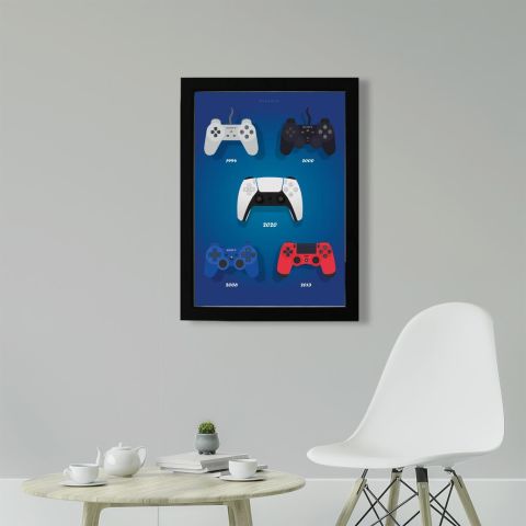 Playstation Poster Tablo 30 x 42cm - Çerçevesiz Poster