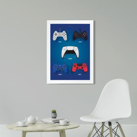 Playstation Poster Tablo 30 x 42cm - Çerçevesiz Poster