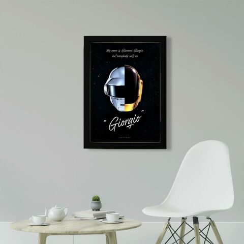 Daft Punk Giorgio 50 x 70cm - Çerçevesiz Poster