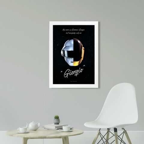 Daft Punk Giorgio 50 x 70cm - Çerçevesiz Poster